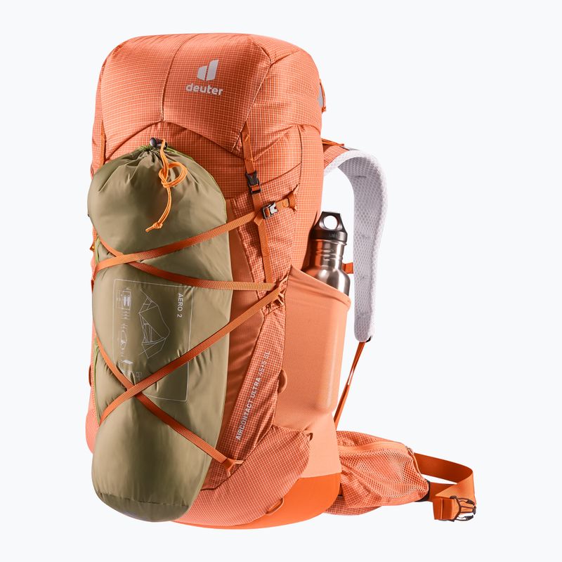 Trekingový batoh deuter Aircontact Ultra 45+5 SL sienna/paprika 9