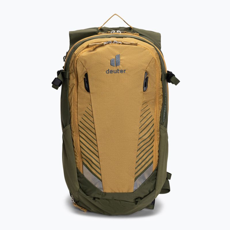 Cyklistický batoh Deuter Compact EXP 14 l zelený 320612162090 2