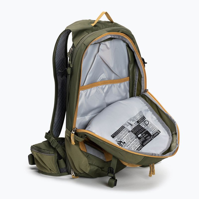 Cyklistický batoh Deuter Compact EXP 14 l zelený 320612162090 4