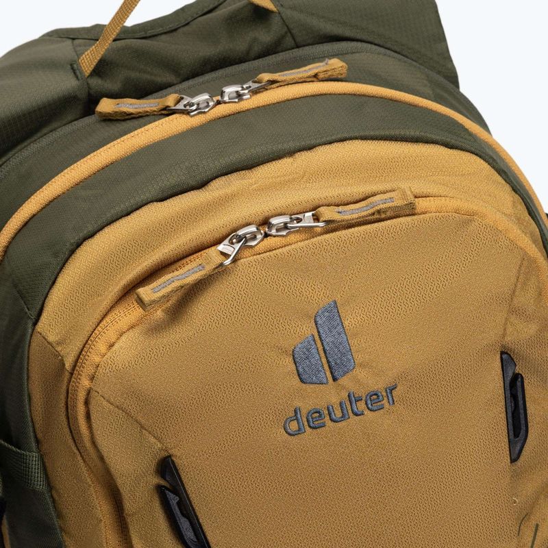 Cyklistický batoh Deuter Compact EXP 14 l zelený 320612162090 5