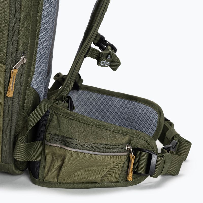 Cyklistický batoh Deuter Compact EXP 14 l zelený 320612162090 7