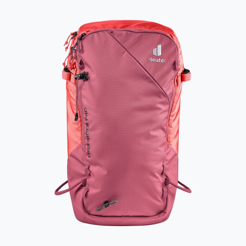 Dámsky lyžiarsky batoh deuter Freerider Pro 32+ l SL 330342255850 maron/currant 2