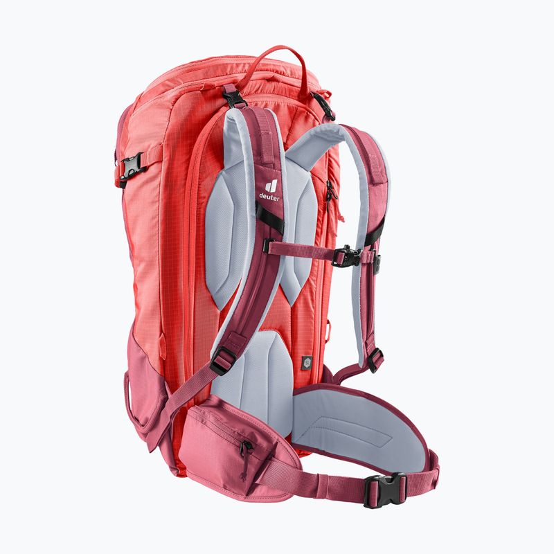 Dámsky lyžiarsky batoh deuter Freerider Pro 32+ l SL 330342255850 maron/currant 3