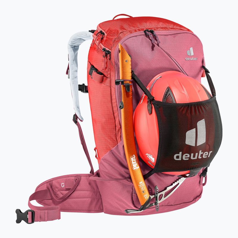 Dámsky lyžiarsky batoh deuter Freerider Pro 32+ l SL 330342255850 maron/currant 7