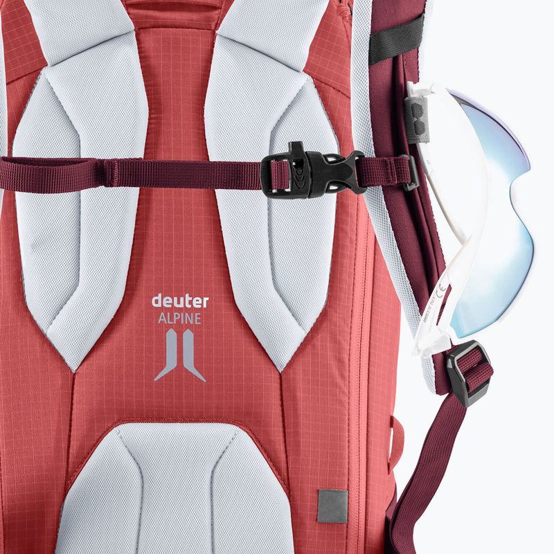Dámsky lyžiarsky batoh deuter Freerider Pro 32+ l SL 330342255850 maron/currant 10