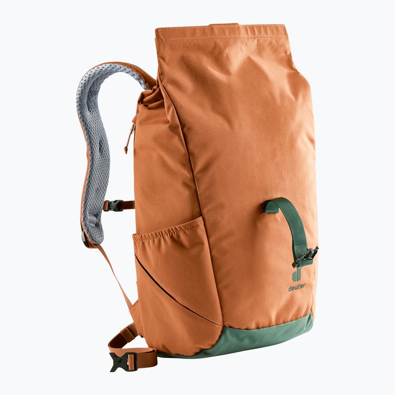 Deuter StepOut 22 l mestský batoh 381522392060 chestnut/ivy 3