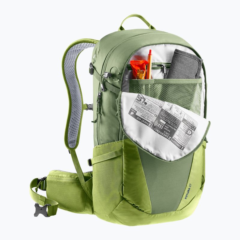 Turistický batoh Deuter Futura 27 l khaki/meadow 4