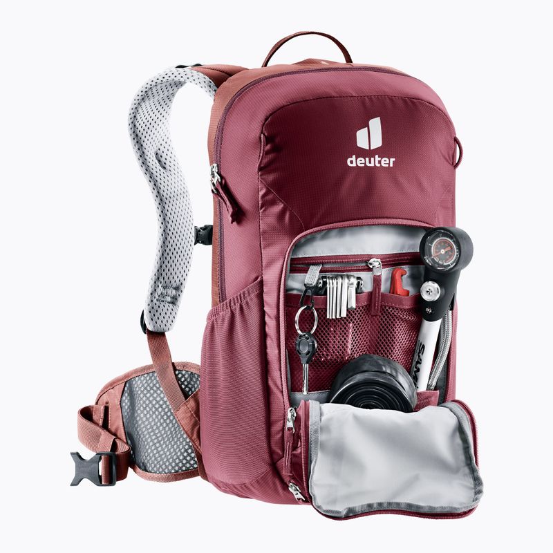 Dámsky batoh na bicykel deuter Bike I 18 l SL maron/caspia 6