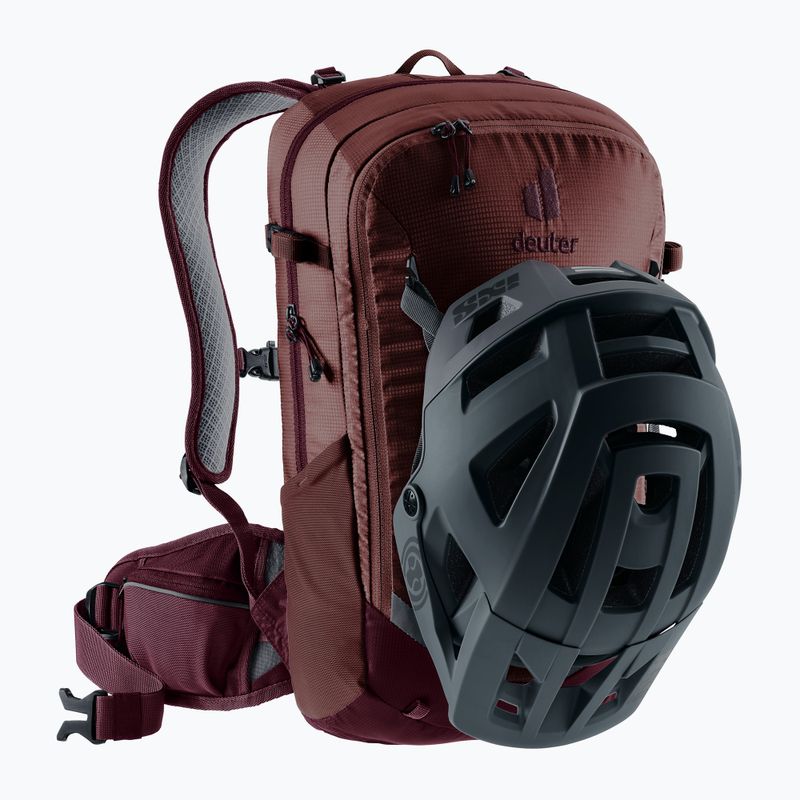Dámsky batoh na bicykel deuter Flyt 12 l SL red 3211215591 8