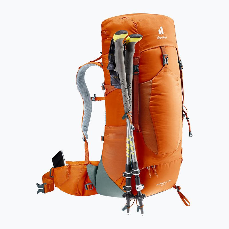 Trekingový batoh Deuter Aircontact Lite 40 + 10 orange 334012393190 6