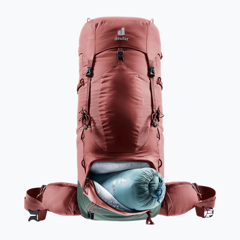 Dámsky trekingový batoh deuter Aircontact Lite 45 + 10 SL 55 l 334022352150 caspia/ivy 9
