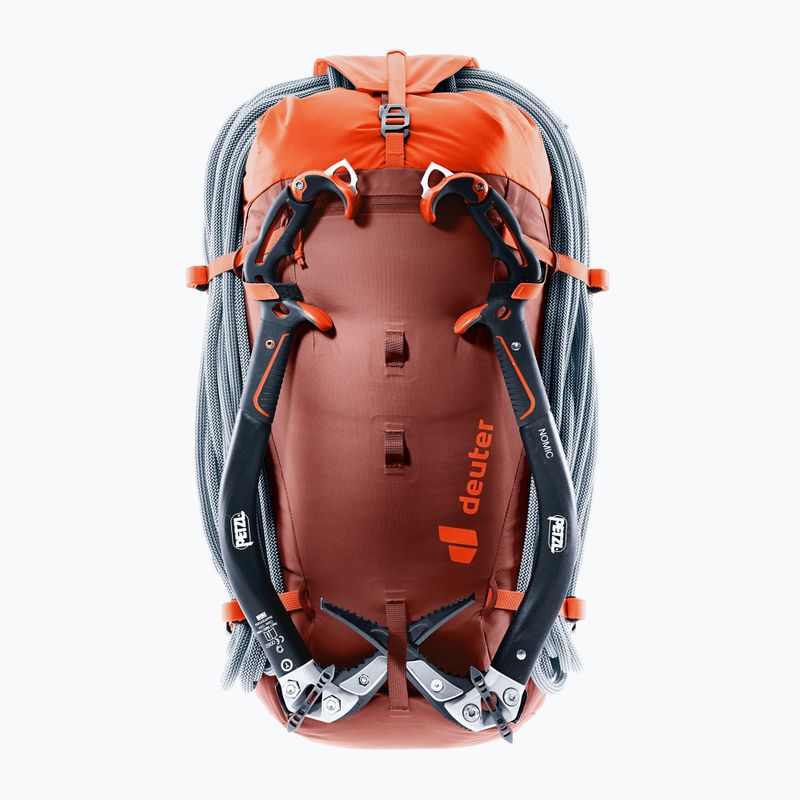 Horolezecký batoh Deuter Guide 30 l redwood/papaya 6