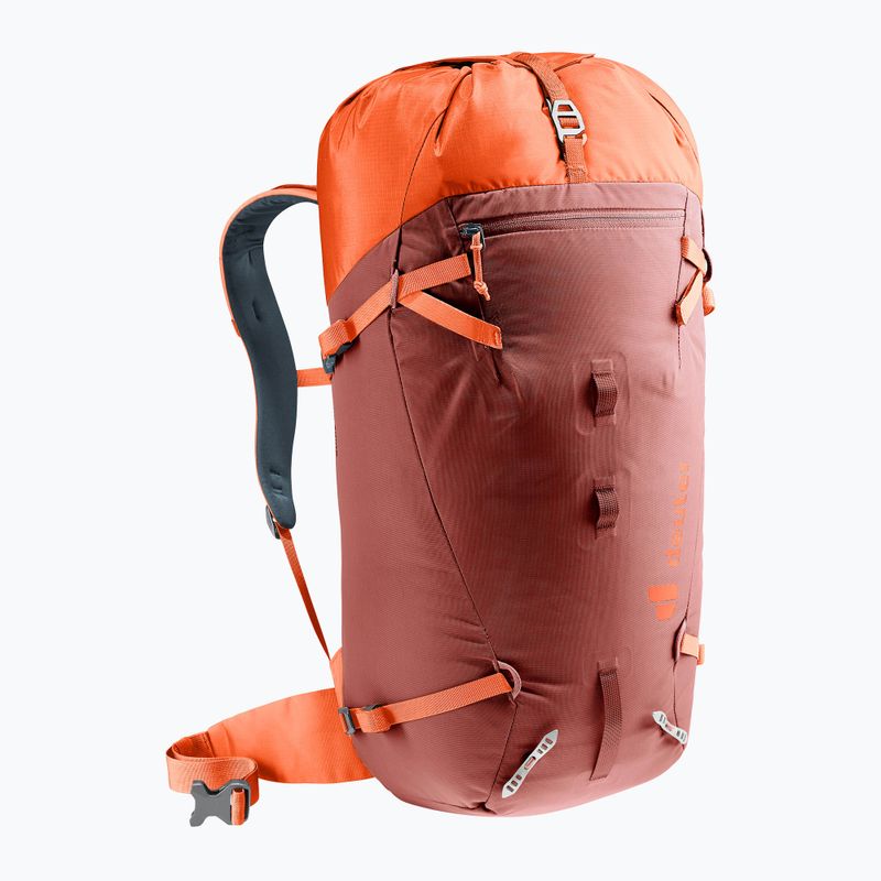 Horolezecký batoh Deuter Guide 30 l redwood/papaya 4
