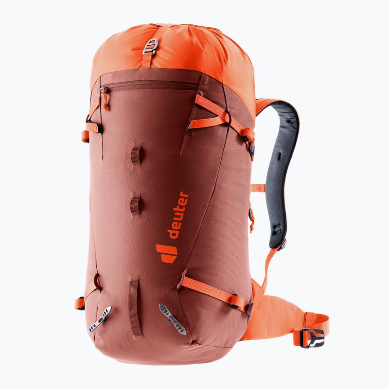 Horolezecký batoh Deuter Guide 30 l redwood/papaya 5