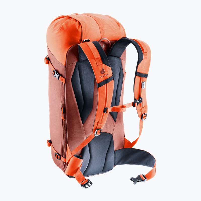 Horolezecký batoh Deuter Guide 30 l redwood/papaya 6