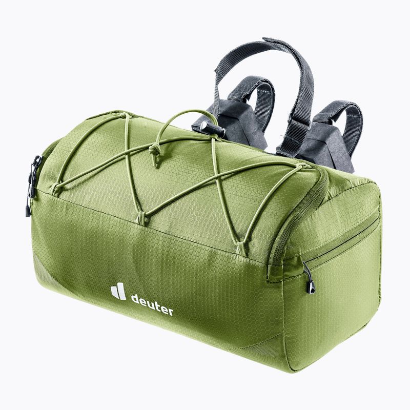 Deuter Mondego HB 8L cyklistická taška na riadidlá zelená 3232223233