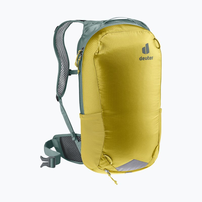 Cyklistický batoh deuter Race 16 tumeric/ivy 3
