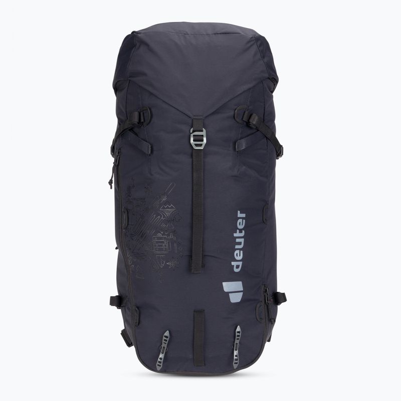 Horolezecký batoh deuter Guide 32+8 l black