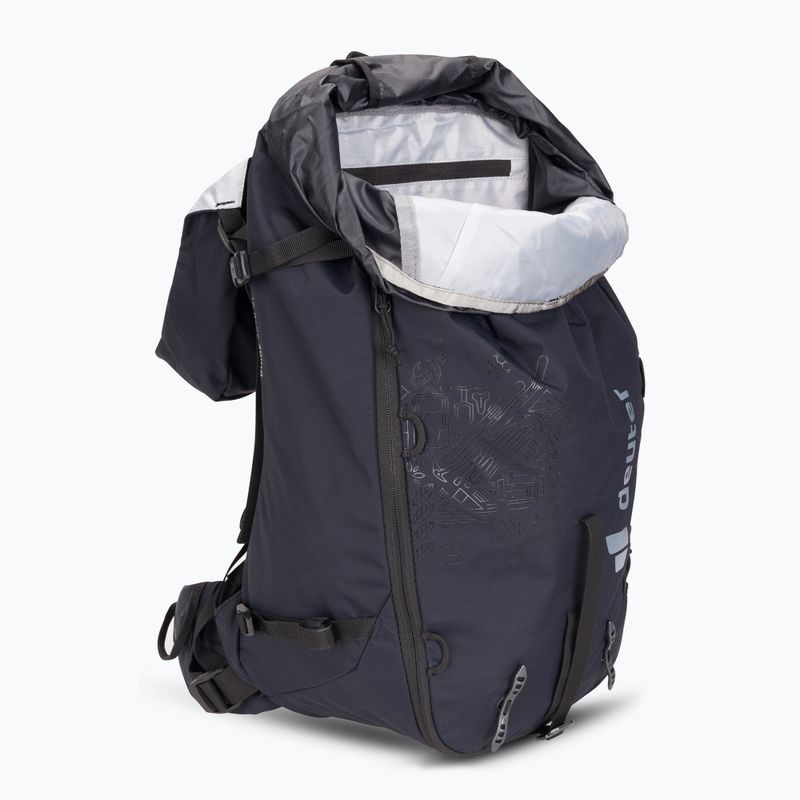 Horolezecký batoh deuter Guide 32+8 l black 4