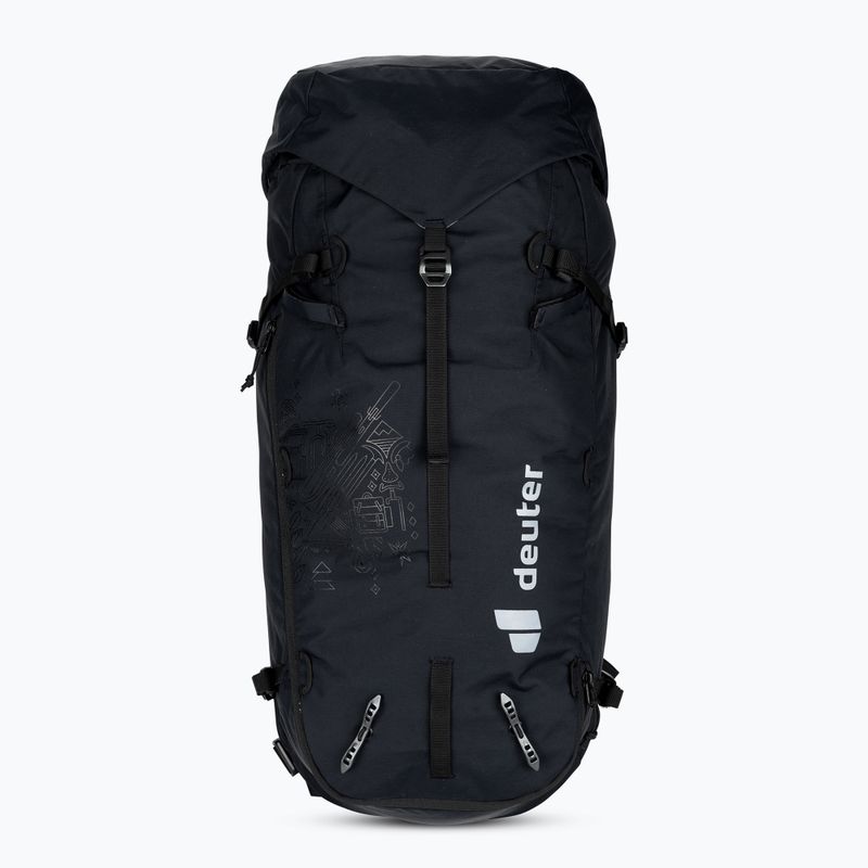 Horolezecký batoh deuter Guide 34+8 l black
