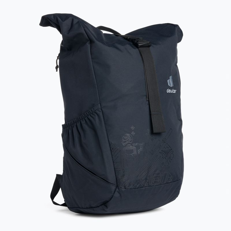 Deuter StepOut 22 l mestský batoh čierny 381532371250 2
