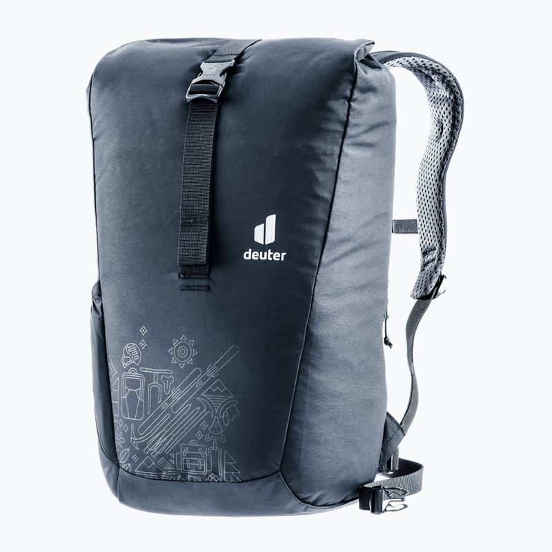 Deuter StepOut 22 l mestský batoh čierny 381532371250 5