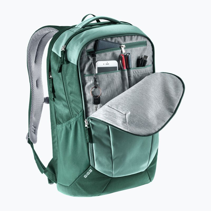 Deuter Giga 28 l mestský batoh 381232122760 jade/seagreen 10