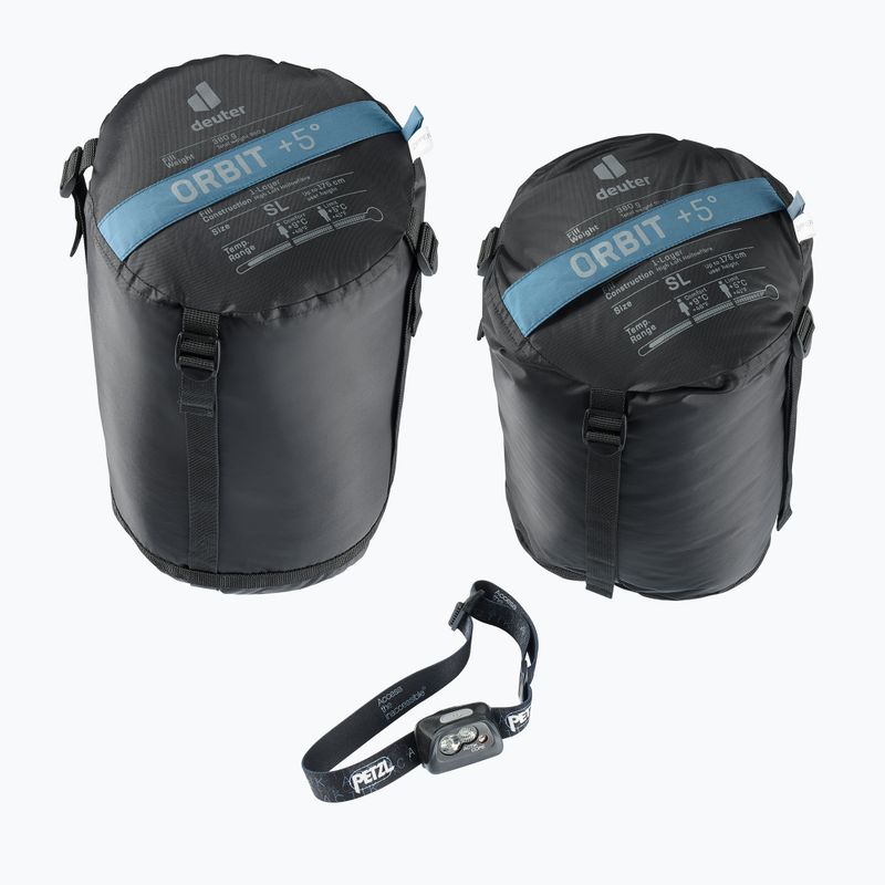 Deuter spací vak Orbit +5° SL atlantic/sage 6