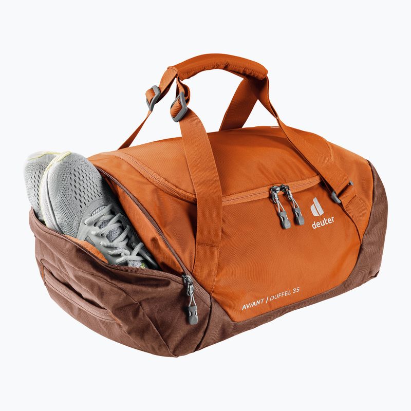 Turistická taška Deuter Aviant Duffel 35 l gaštan/umbra 8