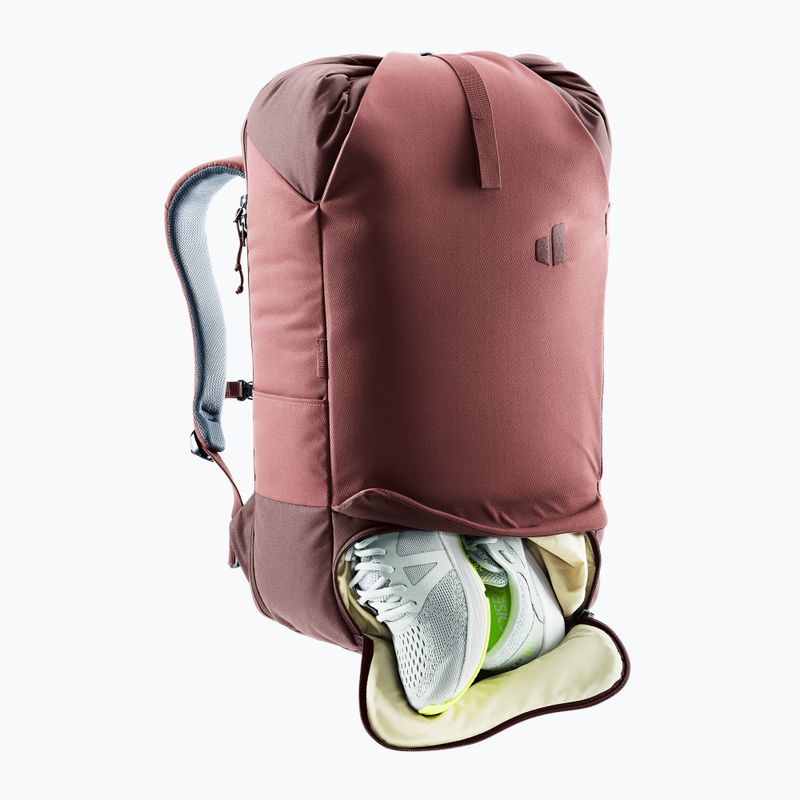 Mestský batoh deuter Utilion 30 l caspia/raisin 8