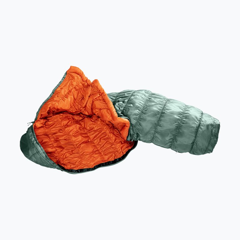 Spací vak Deuter Exosphere +4° sage/paprika 2