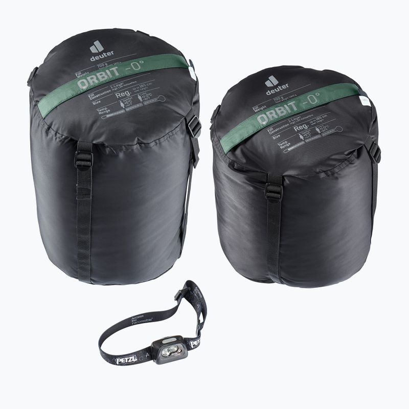 Deuter spací vak Orbit 0° ivy/ink 6