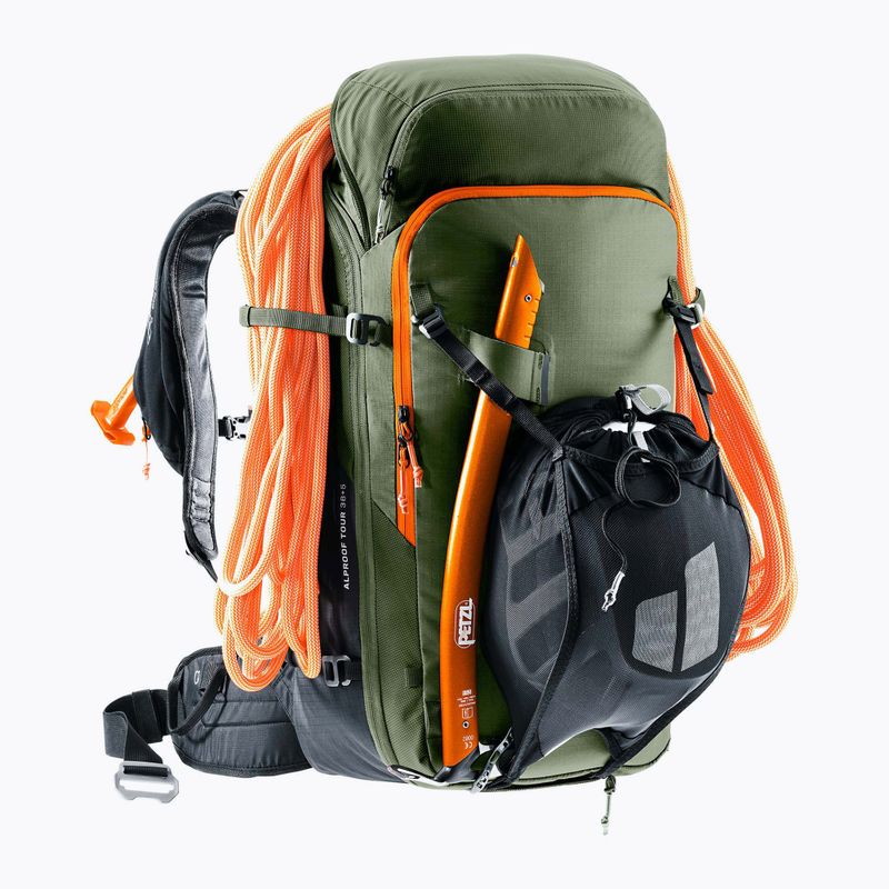 Lavínový batoh Deuter Alproof Tour 38 + 5 l khaki/black 10