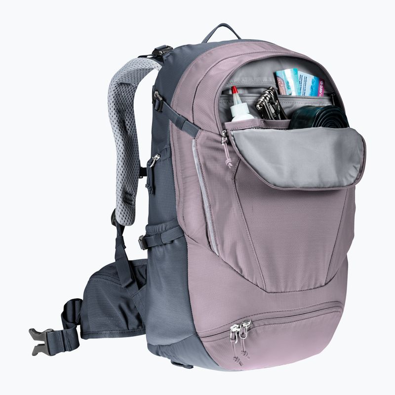 Dámsky batoh na bicykel deuter Trans Alpine 22 l SL lavender/ink 14