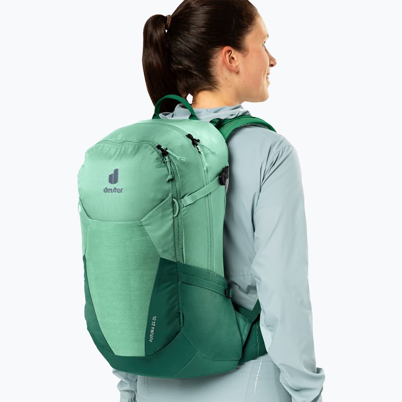 Turistický batoh dámsky Deuter Futura 21 l SL spearmint/seagreen 9