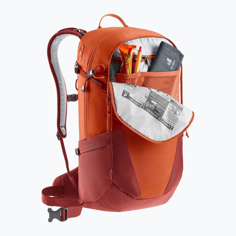 Turistický batoh Deuter Futura 23 l paprika/redwood 5