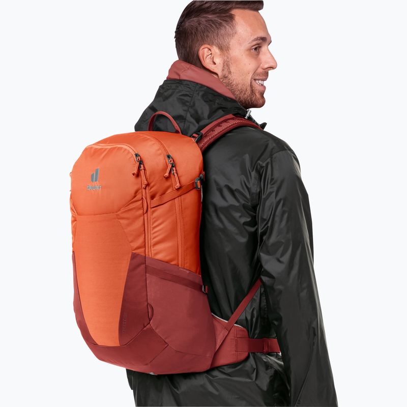 Turistický batoh Deuter Futura 23 l paprika/redwood 9