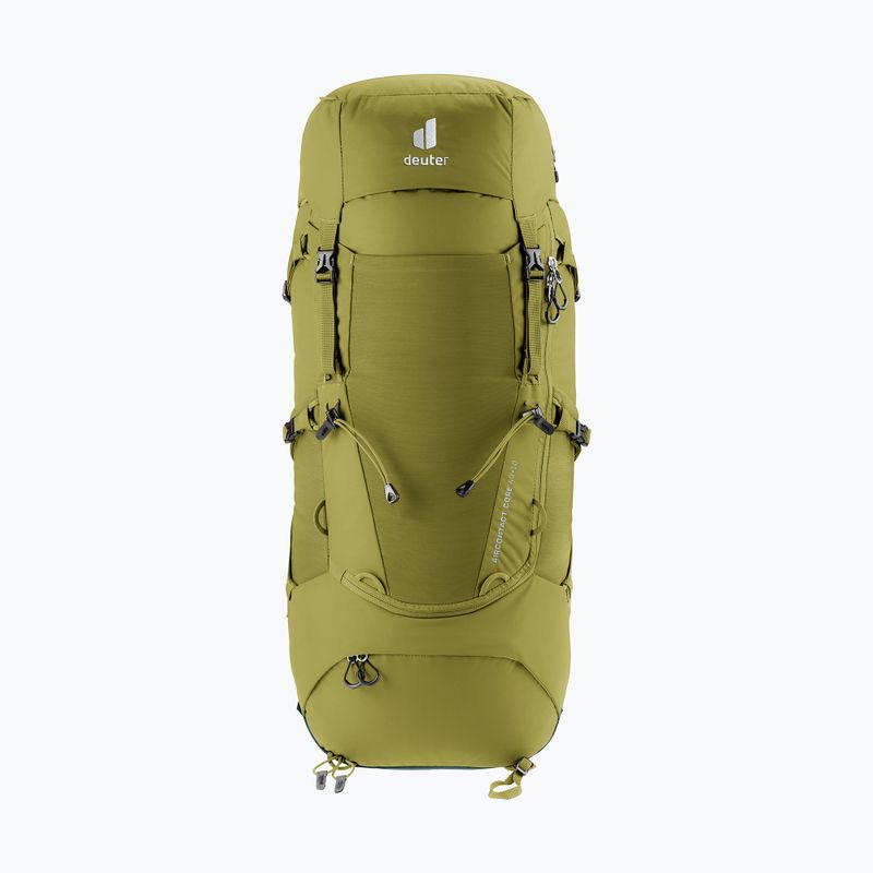 Trekking backpack deuter Aircontact Core 40 + 10 l cactus/ivy
