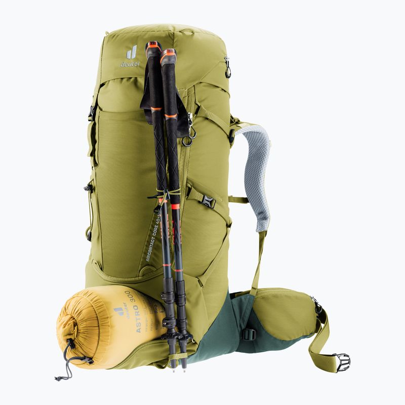 Trekking backpack deuter Aircontact Core 40 + 10 l cactus/ivy 9