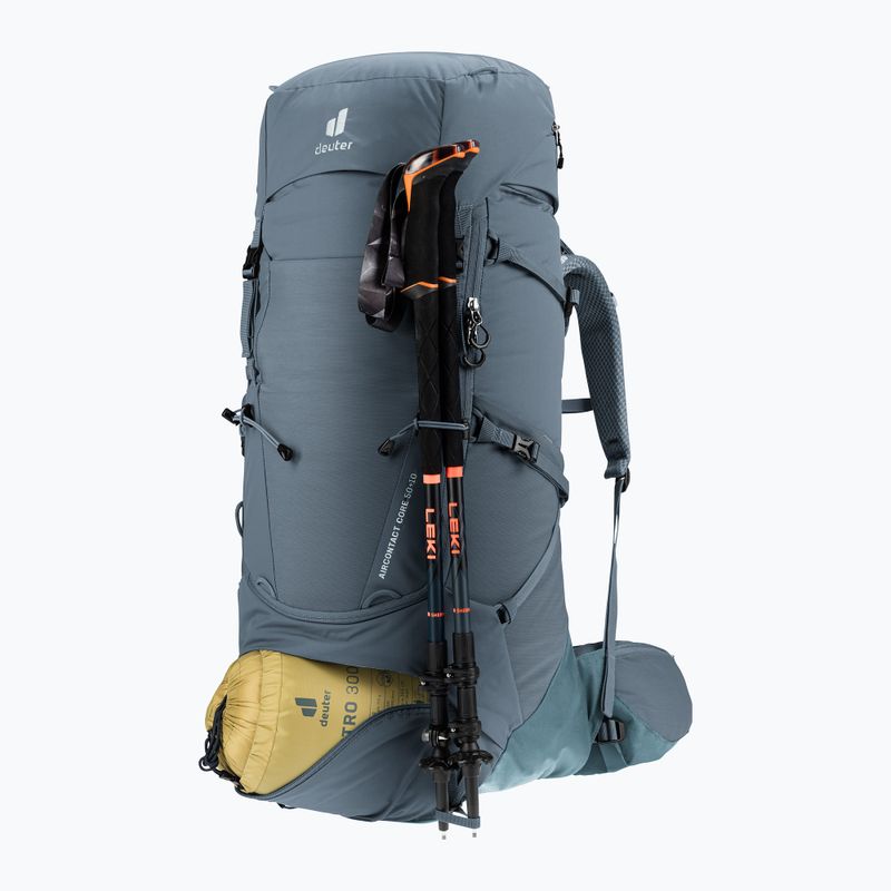 Trekingový batoh Deuter Aircontact Core 50+10 l graphite/shale 9