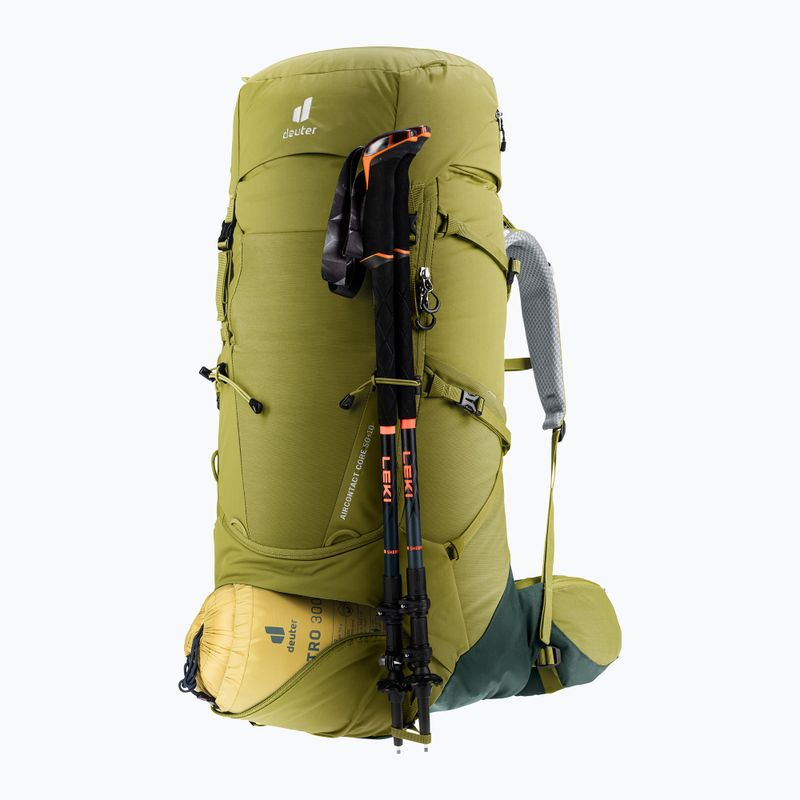 Trekingový batoh Deuter Aircontact Core 50+10 l cactus/ivy 7