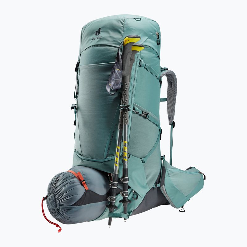 Batoh trekingový dámsky Deuter Aircontact Core 55+10 l SL jade/graphite 6