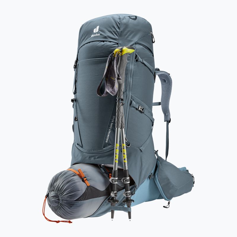 Trekingový batoh Deuter Aircontact Core 60+10 l graphite/shale 9