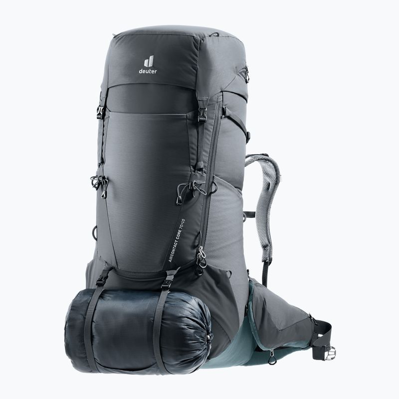 Trekingový batoh deuter Aircontact Core 70+10 l graphite/ shale 9