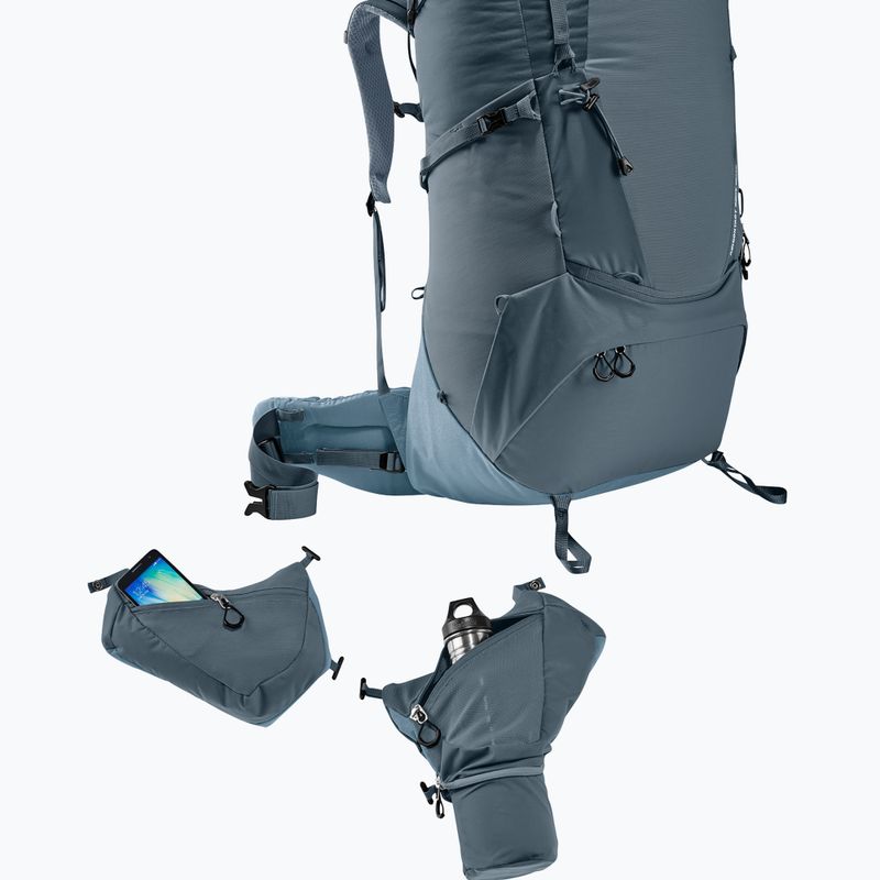 Trekingový batoh deuter Aircontact Core 70+10 l graphite/ shale 12