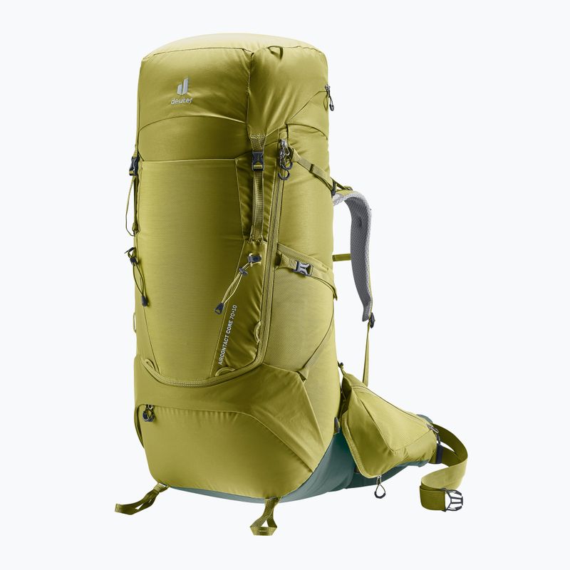 Trekingový batoh deuter Aircontact Core 70+10 l cactus/ ivy 2