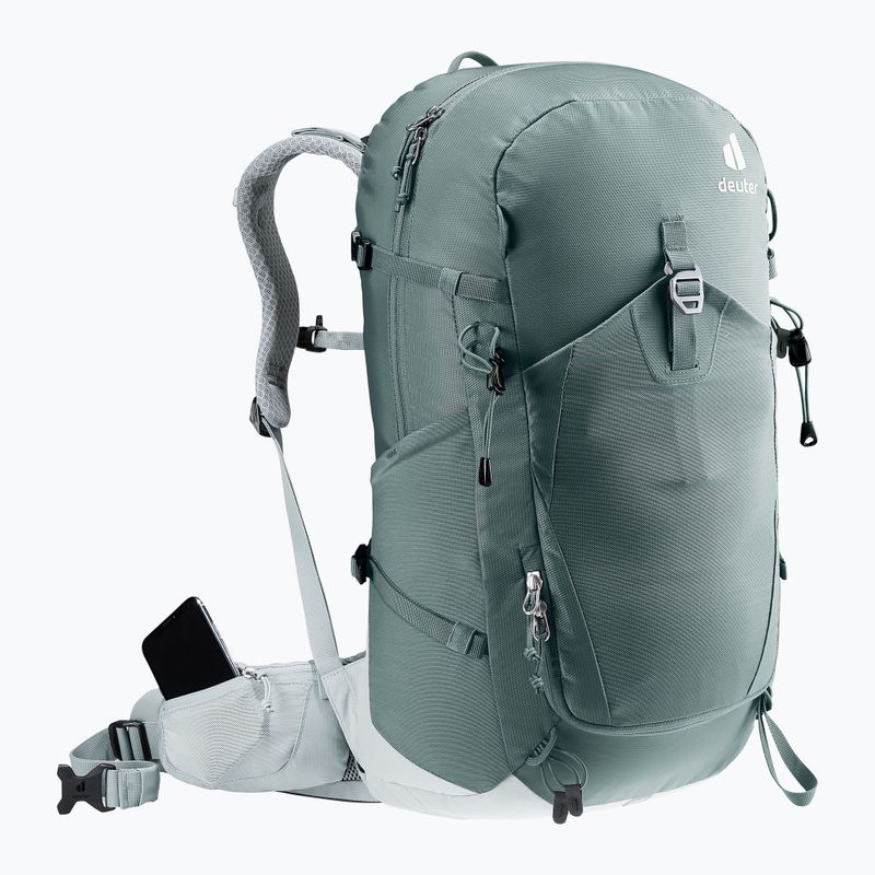 Dámsky turistický batoh deuter Trail Pro 31 SL teal/tin 14