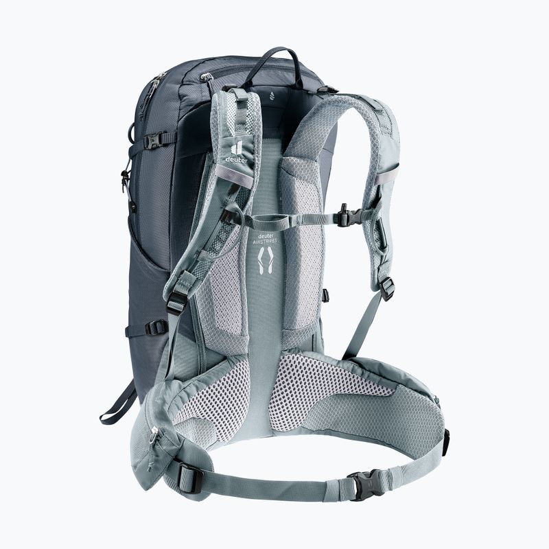 Turistický batoh Deuter Trail Pro 33 l black/shale 4
