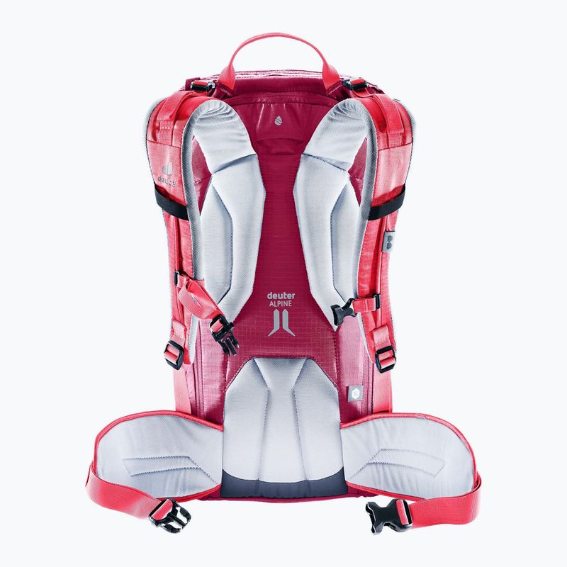Dámsky lyžiarsky batoh deuter Freerider 28 l SL hibiscus/ ruby 3