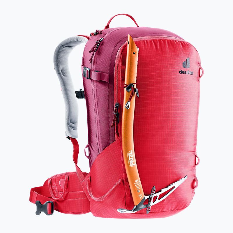 Dámsky lyžiarsky batoh deuter Freerider 28 l SL hibiscus/ ruby 8